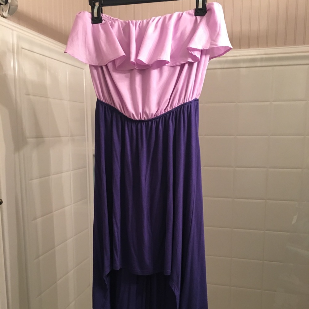 HiLow Strapless Urban Outfitters Dress